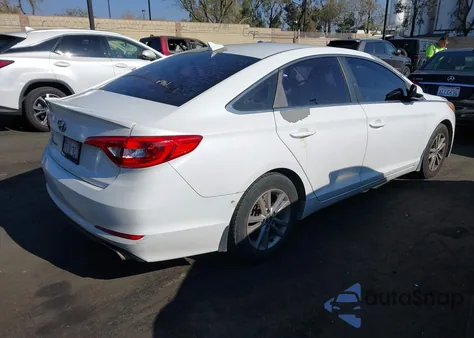 2016 Hyundai Sonata Se from USA, damaged, VIN 5NPE24AF9GH415843